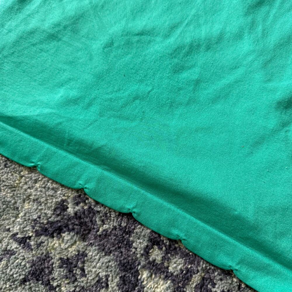 Y2K Rave Summer Metallic Lace Kelly Green Cami Streetwear Tank Top Casual Girly - Picture 2 of 6